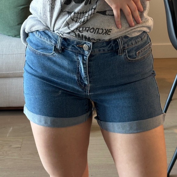Noisy May Denim Shorts - Picture 1 of 4